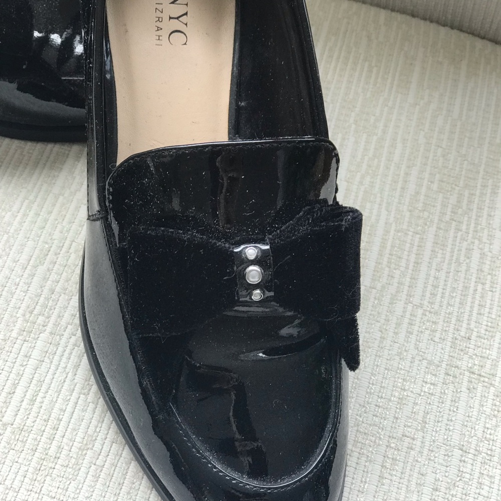 Isaac Mizrahi - patent leather loafers